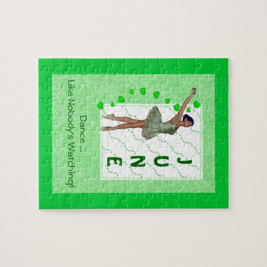 Ballerina Puzzle Legpuzzel (Horizontaal)