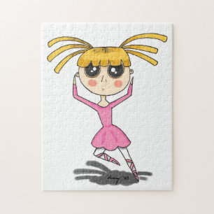 Ballerina Puzzle Legpuzzel