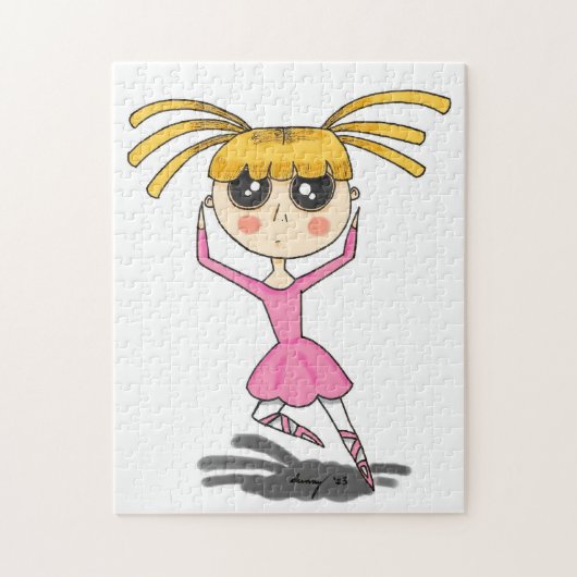 Ballerina Puzzle Legpuzzel (Verticaal)