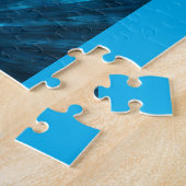 Ballerina puzzle, "Volg je dromen" en naam. Legpuzzel (Zijkant)