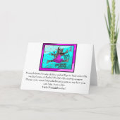 Ballerina Rachel Phillips Card Kaart (Achterkant)