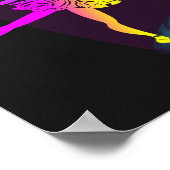  Ballerina Rainbow Speciaal Poster Afdrukken (Hoek)