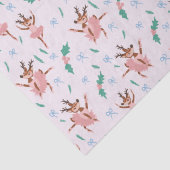 Ballerina rendieren en kerstbogen tissuepapier (Detail)