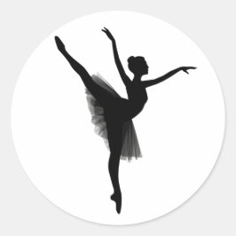 Ballerina Ronde Sticker