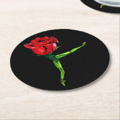 Ballerina Rose Papieren Onderzetters (Gebogen)