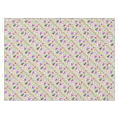 Ballerina Roses Deer Holiday Art  Tafelkleed (Voorkant (Horizontaal))