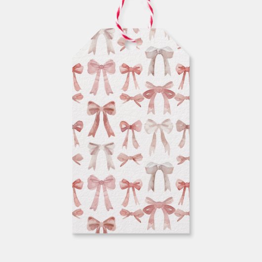 Ballerina Roze Ballet Schoenen Dank u Verjaardag Cadeaulabel (Achterkant)