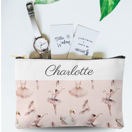 Ballerina Roze Balletschoenen Gepersonaliseerde na Etui