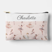 Ballerina Roze Balletschoenen Gepersonaliseerde na Etui (Voorkant)