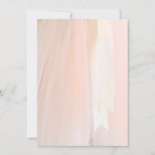 Ballerina Roze Bevestiging Uitnodiging (Achterkant)