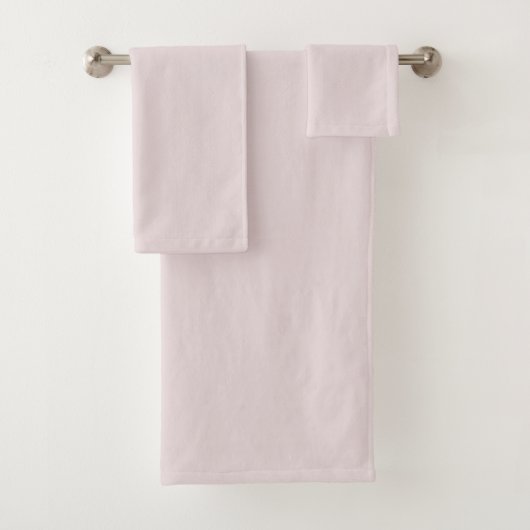 Ballerina Roze Effen Kleur Bad Handdoek (Insitu)