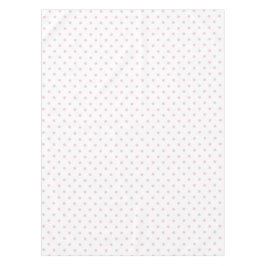 Ballerina roze floraalwitte polka dots tablecloth tafelkleed