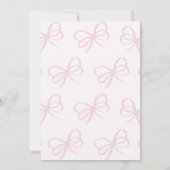 Ballerina Roze Twee Tu Schattige 2e verjaardag Kaart (Achterkant)