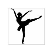 Ballerina Rubber Stamp Rubberstempel (Afrduk)