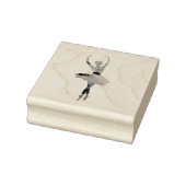 Ballerina Rubberstempel (Stempel)
