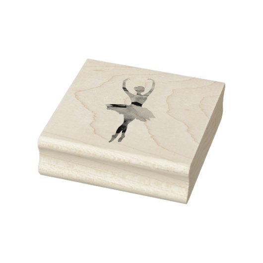 Ballerina Rubberstempel (Stempel)
