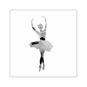 Ballerina Rubberstempel (Afrduk)