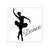 Ballerina Rubberstempel (Afrduk)