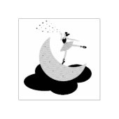 Ballerina Rubberstempel (Afrduk)