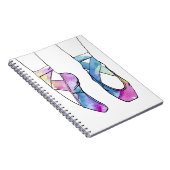 Ballerina Schattig Ballet Notitieboek (Rechterzijde)