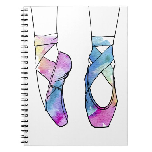 Ballerina Schattig Ballet Notitieboek (Voorkant)