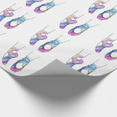 Ballerina Schattige Ballet Cadeaupapier (Hoek)