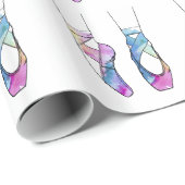Ballerina Schattige Ballet Cadeaupapier (Rol Hoek)