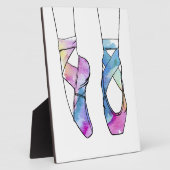 Ballerina Schattige Ballet Fotoplaat (Zijkant)