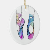 Ballerina Schattige Ballet Keramisch Ornament (Rechts)