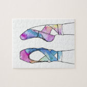 Ballerina Schattige Ballet Legpuzzel (Horizontaal)