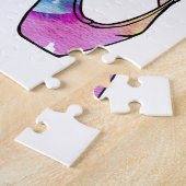 Ballerina Schattige Ballet Legpuzzel (Zijkant)