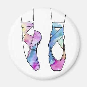 Ballerina Schattige Ballet Magneet