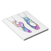 Ballerina Schattige Ballet Notitieblok (Schuin)