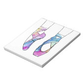 Ballerina Schattige Ballet Notitieblok (Linkerzijde)