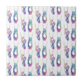 Ballerina Schattige Ballet Tegeltje (Voorkant)