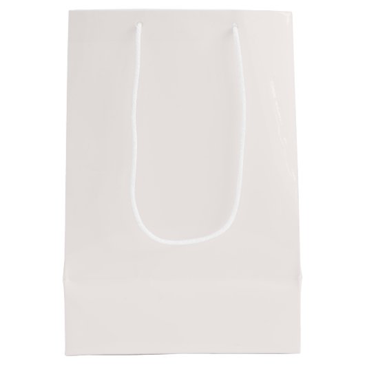 Ballerina Schoenen Roze Bow Gouden Baby Meisje Dou Medium Cadeauzakje (Achterkant)