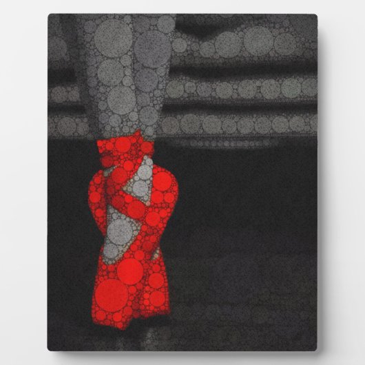 Ballerina Schoenen Schattige Ballet Fotoplaat (Voorkant)