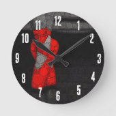 Ballerina Schoenen Schattige Ballet Ronde Klok (Voorkant)