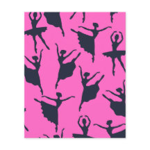 Ballerina Scrapbook Papier