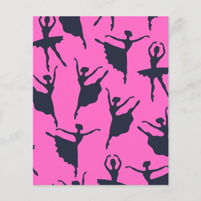 Ballerina Scrapbook Papier (Voorkant)
