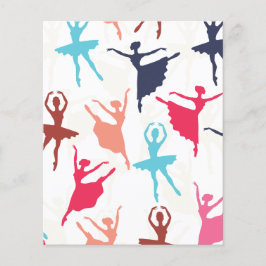 Ballerina Scrapbook Papier