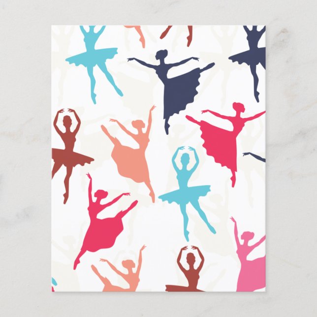 Ballerina Scrapbook Papier (Voorkant)