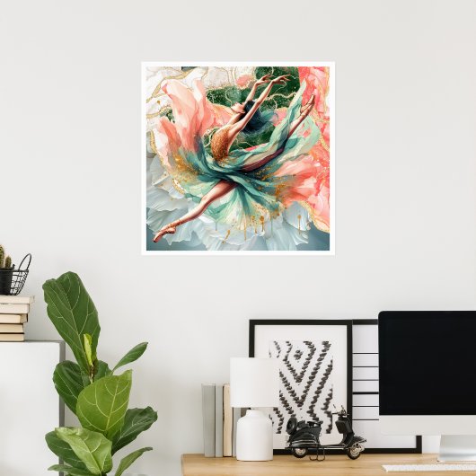 Ballerina-serie Poster (Thuiskantoor)