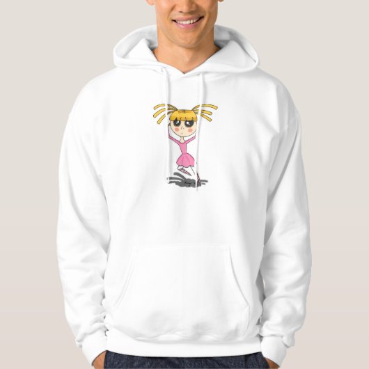 Ballerina Shirten Hoodie (Voorkant)
