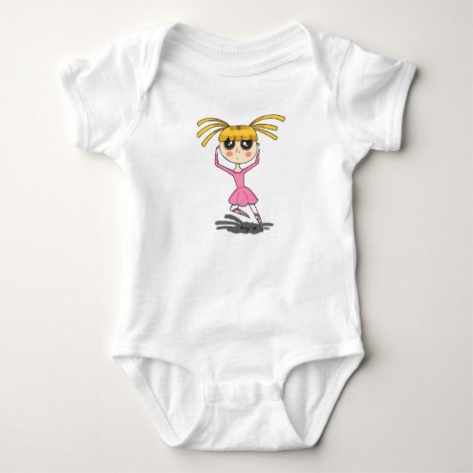Ballerina Shirten Romper (Voorkant)