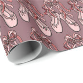 Ballerina Shoes Cadeaupapier (Rol Hoek)