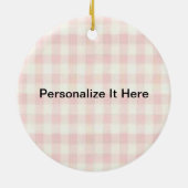 Ballerina Shoes Keramisch Ornament (Achterkant)