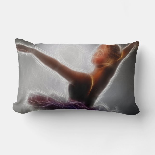 Ballerina shows haar lijnen kussen (Voorkant)