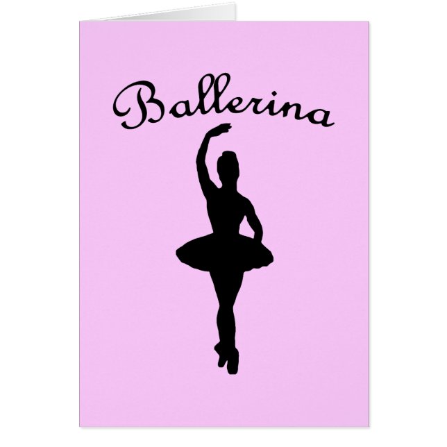 Ballerina Silhouette (Voorkant)