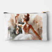 Ballerina Silhouette Cosmetic Bag - Graceful & Chi Etui (Achterkant)